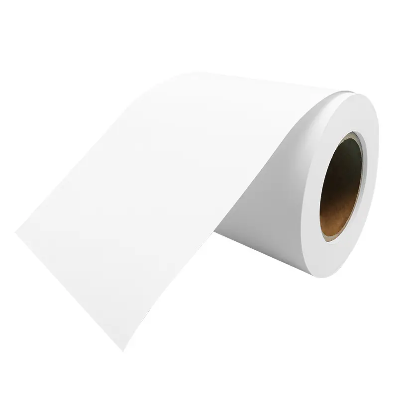 Custom Matte White Bopp Roll Labels Printing Material