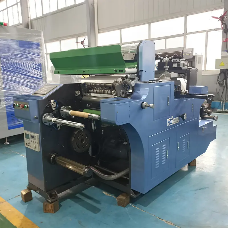 China Self Adhesive Label Die Cutting Machine Automatic Paper