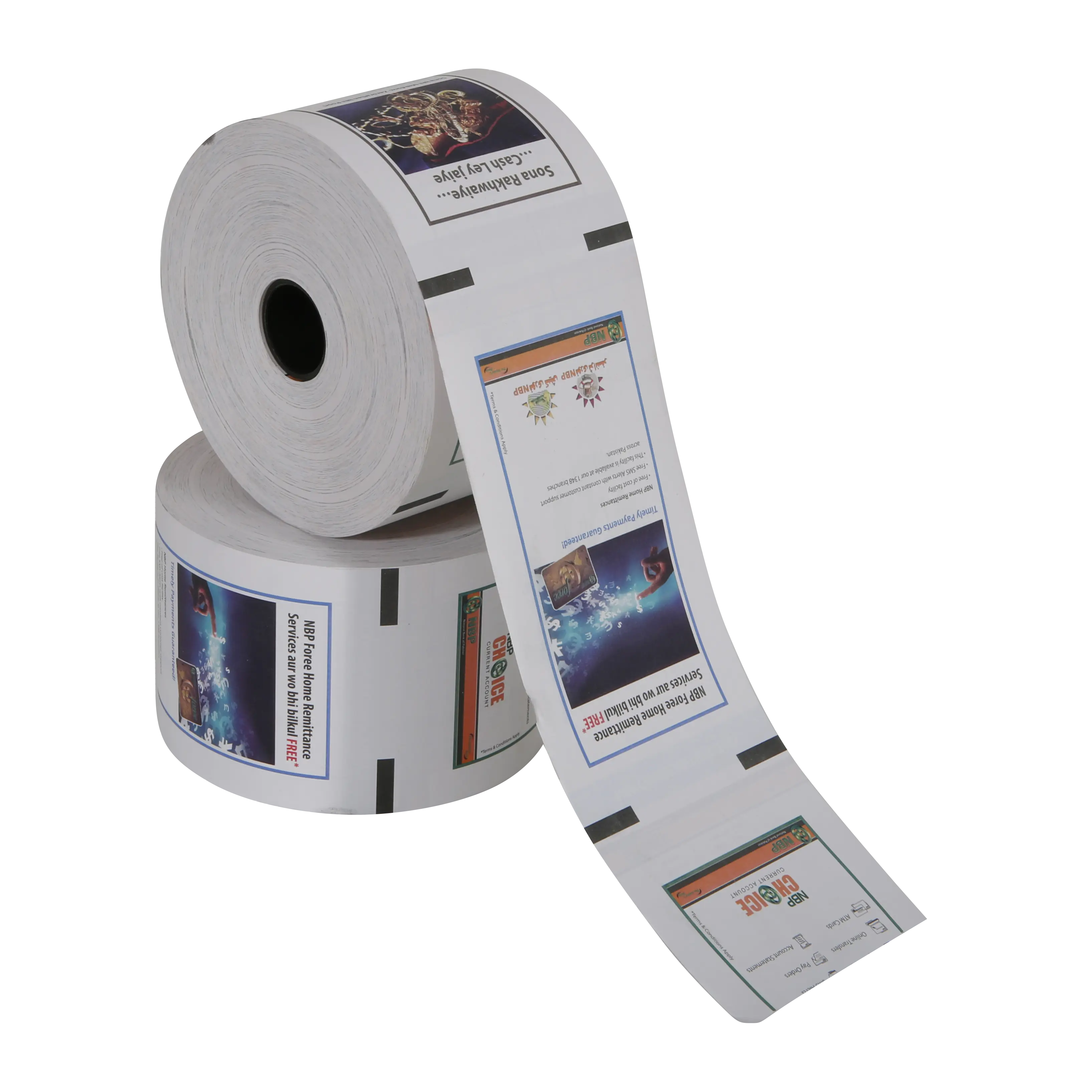 Wholesale Dealers of Thermal Paper 80 X 70 -
  Printed 80 x 80mm atm receipt roll cash register thermal paper – Sailing