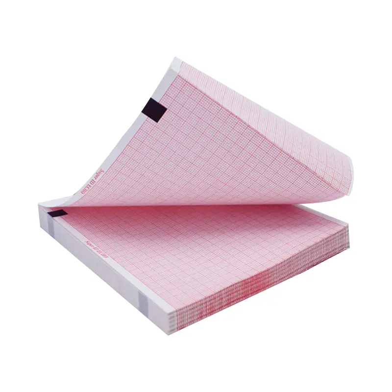 3 6 12 Channel 100mmx20m Medical Thermal Ecg Paper