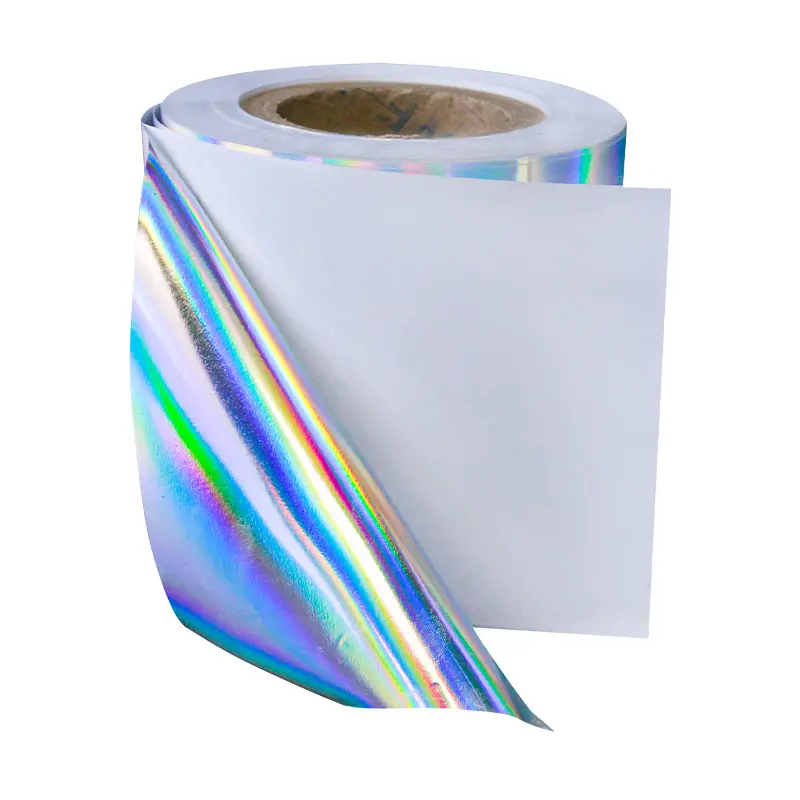 Label Material Custom Design Bopp Pe Pet Adhesive Printing Roll