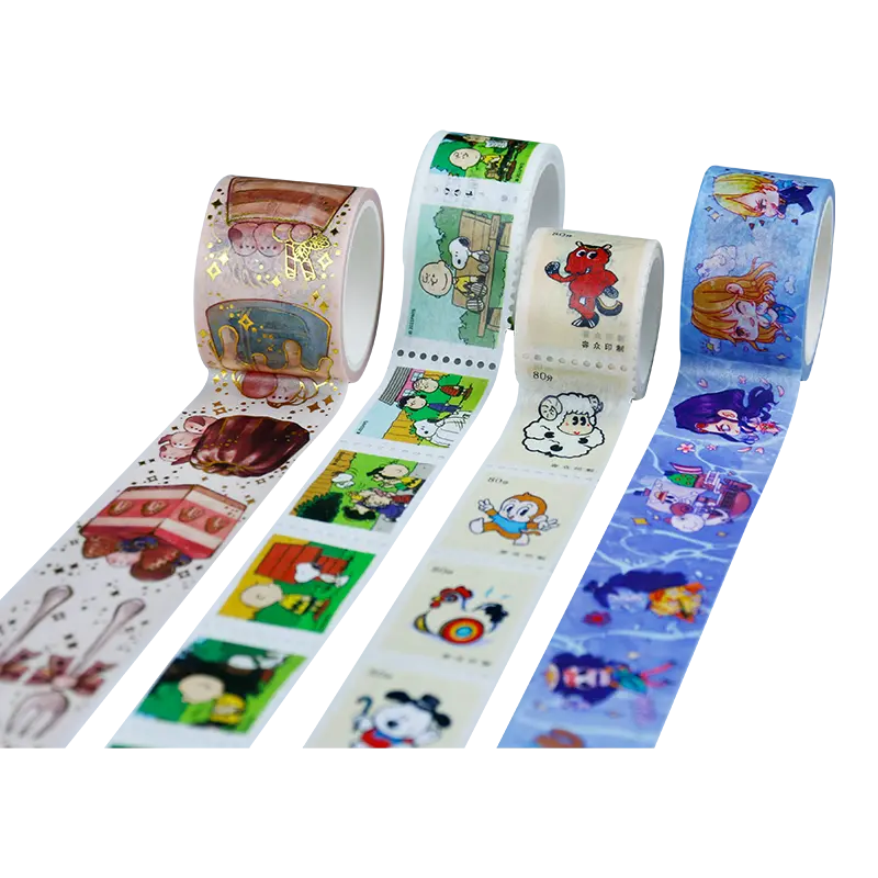 Custom Adhesive Color Decoration Masking Paper Washi Tape