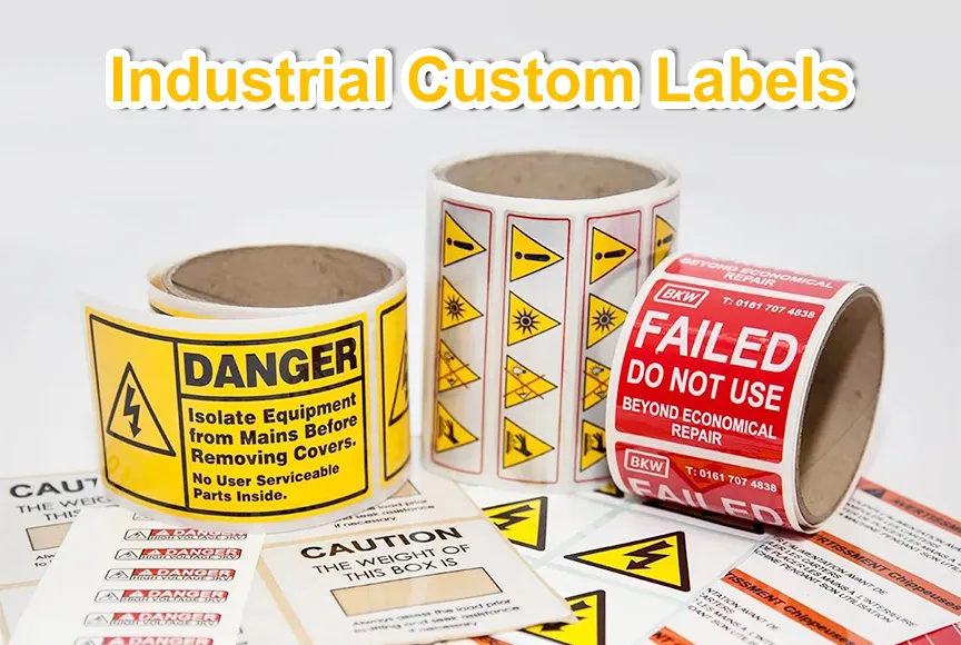 Industrial Custom Labels: Key to Safety and Efficient packaging