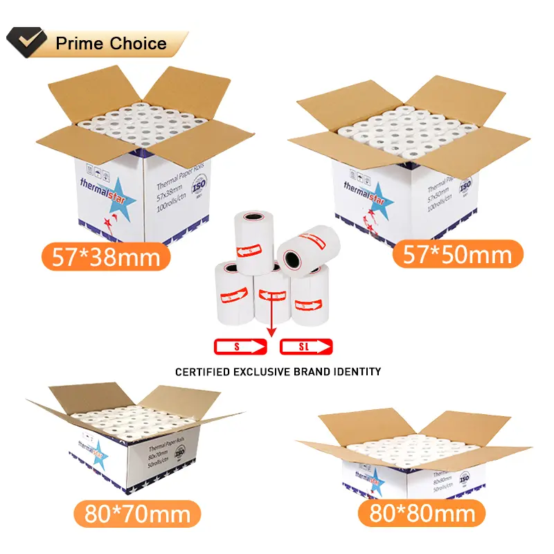 Direct Thermal Paper Manufacturers 2 1 4 X 50 Register Rolls