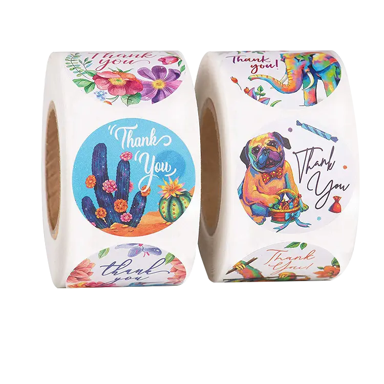 High Performance Red Wine Label -
 Factory price self adhesive sticker thank you packaging label sticker – Sailing