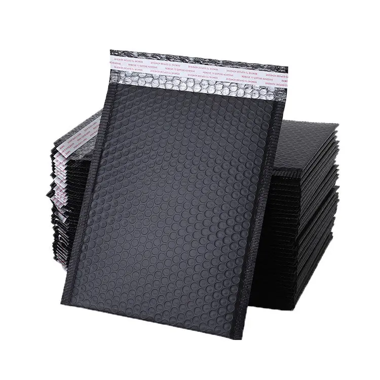 Custom color 6×10 8×12 inch shipping packaging envelope poly bubble mailer