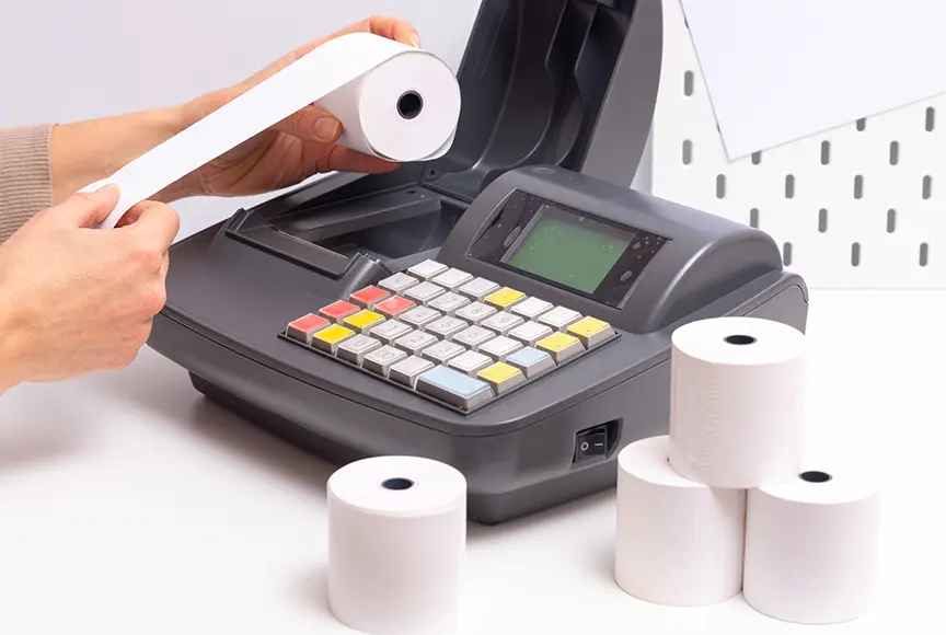 Understanding Cash Register Receipt Paper: Types, Sizes, and Benefits of Thermal Paper