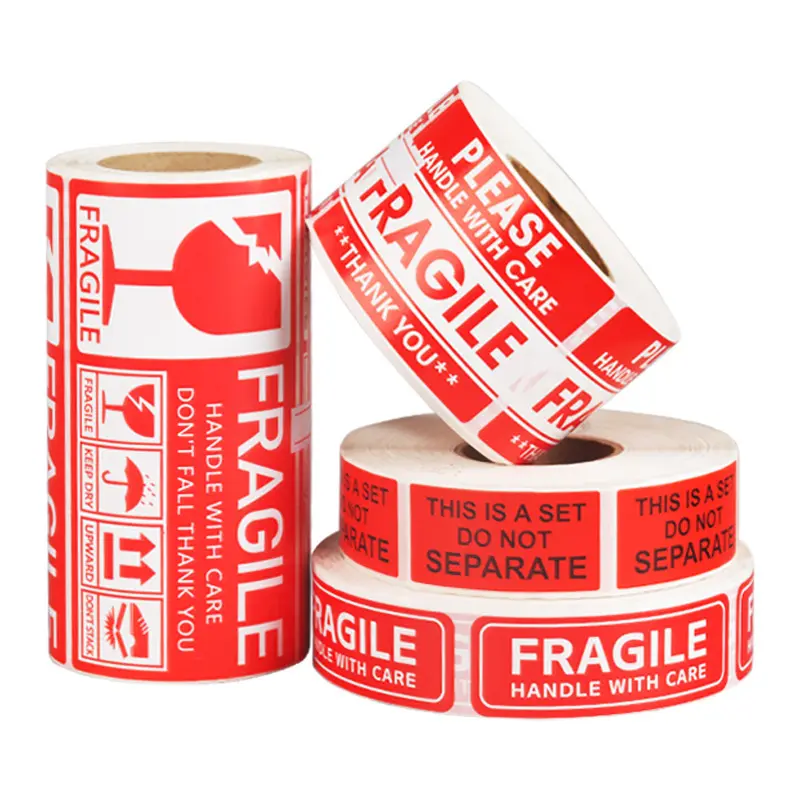 Custom Made Warning Label Safety Hazard On Products