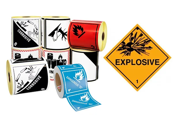Hazmat-Warning-Labels