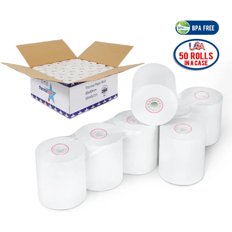 57X30Mm Thermal Paper In China 57Mm X 40Mm Square 38Mm Wholesale Price