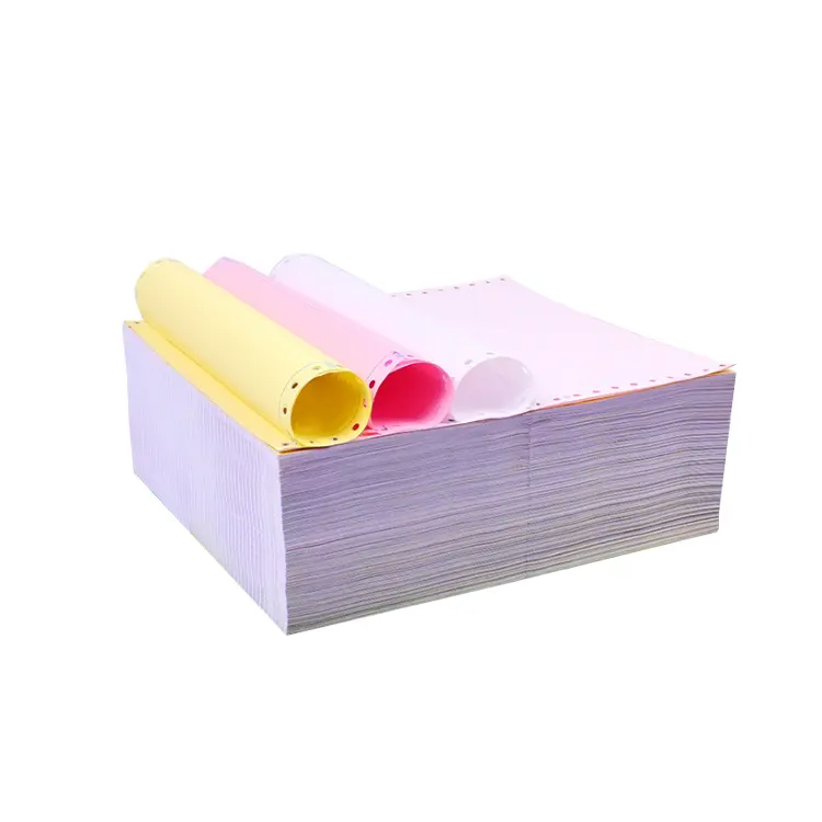 Hot Sale for Thermal Paper 3 1/8 X 230 Gsm -
 Printing 3 ply roll computer forms dot matrix carbonless paper – Sailing