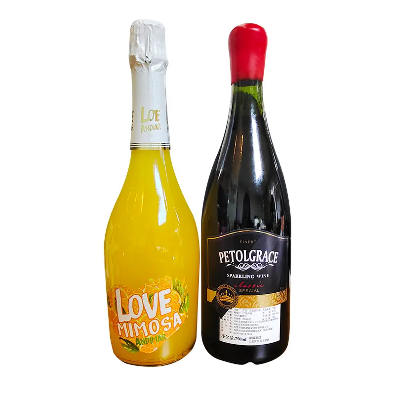 High quality wine cosmetic perfume water bottle label sticker