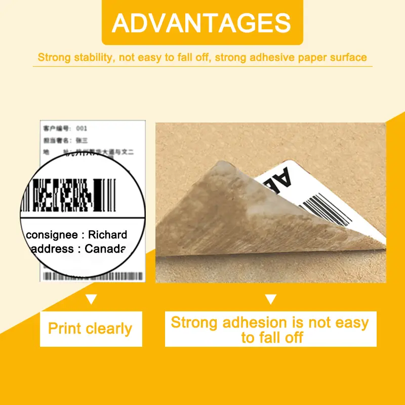 Professional China Paper box – Factory custom 1-18” x 3-12”(28mm x 89mm)  thermal dymo label – Sailing
