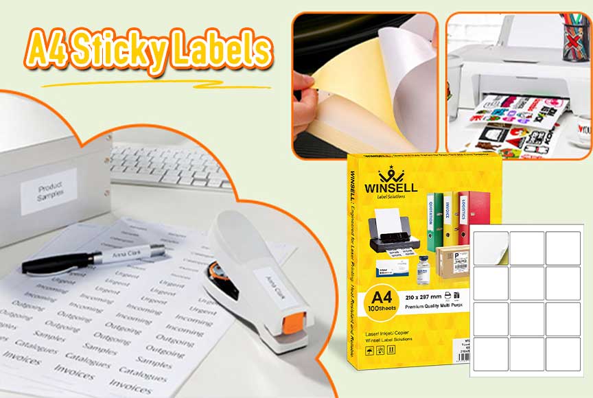 A4 Sticky Labels Wholesale: What to Look for in a Reliable Supplier