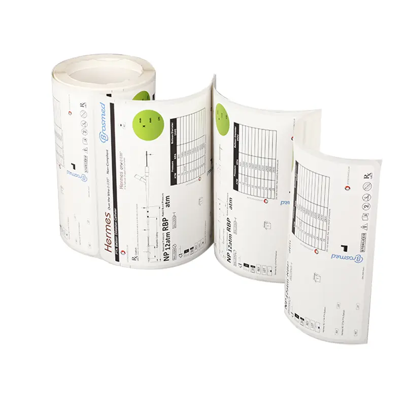 OEM Customized Barcode Printer Paper Roll -
 Packaging Sticker Electric Packing Seal Warranty Label Roll – Sailing