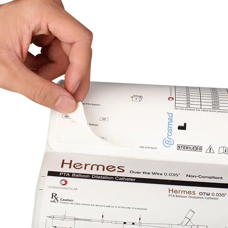 OEM Customized Barcode Printer Paper Roll -
 Packaging Sticker Electric Packing Seal Warranty Label Roll – Sailing