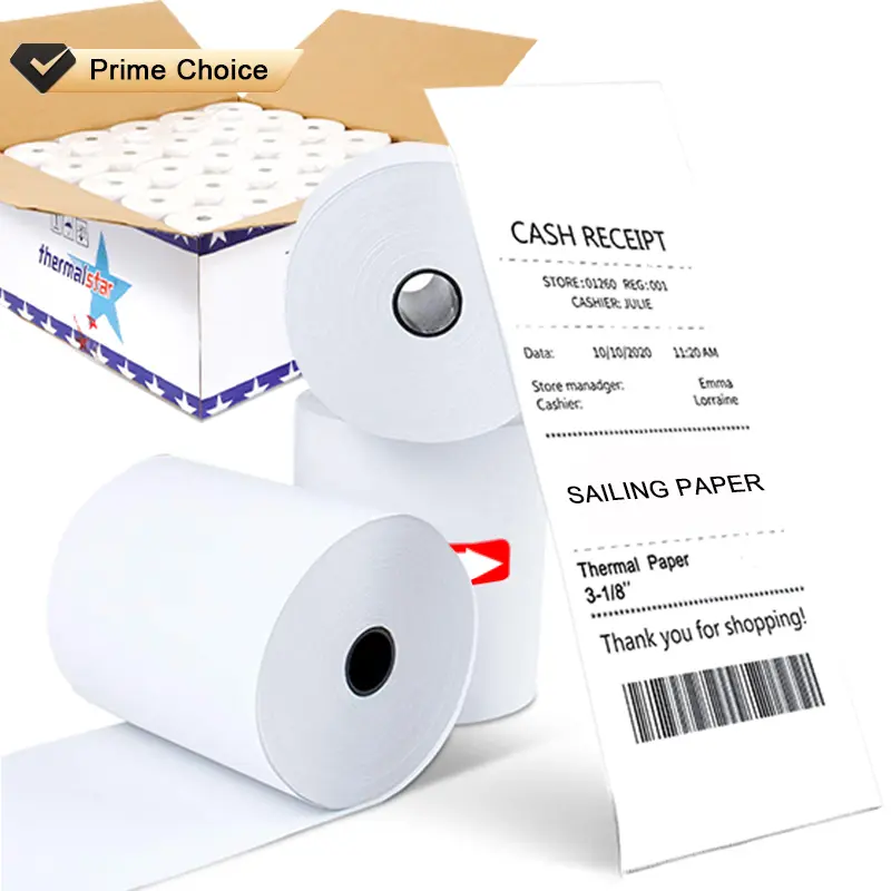 Direct Thermal Paper Manufacturers 2 1 4 X 50 Register Rolls