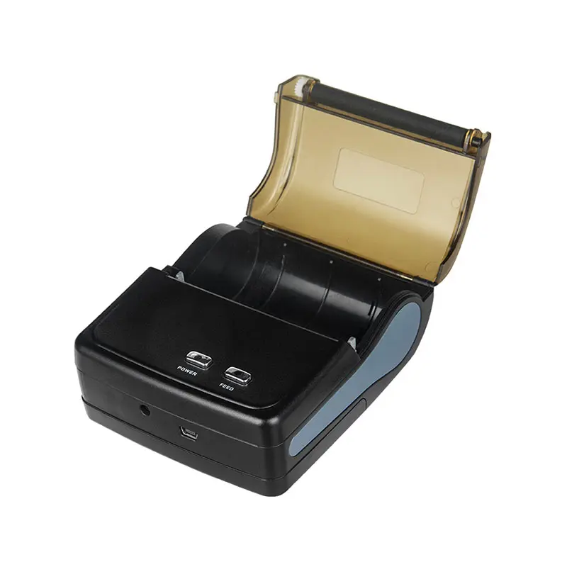 Mini portable thermal paper label printer barcode printers