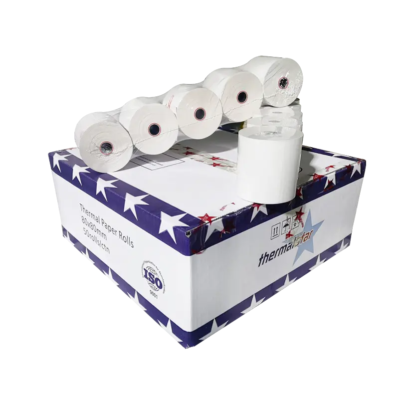 Thermal paper roll 80*80mm 57*50mm cashier receipt paper