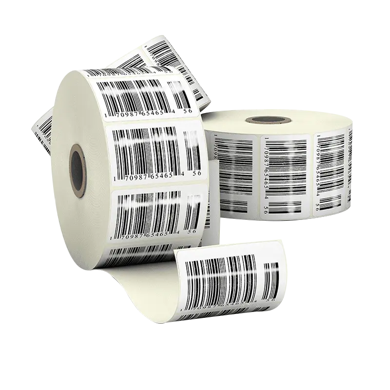 Barcode Labels Manufacturer Security Waterproof Sticker Roll