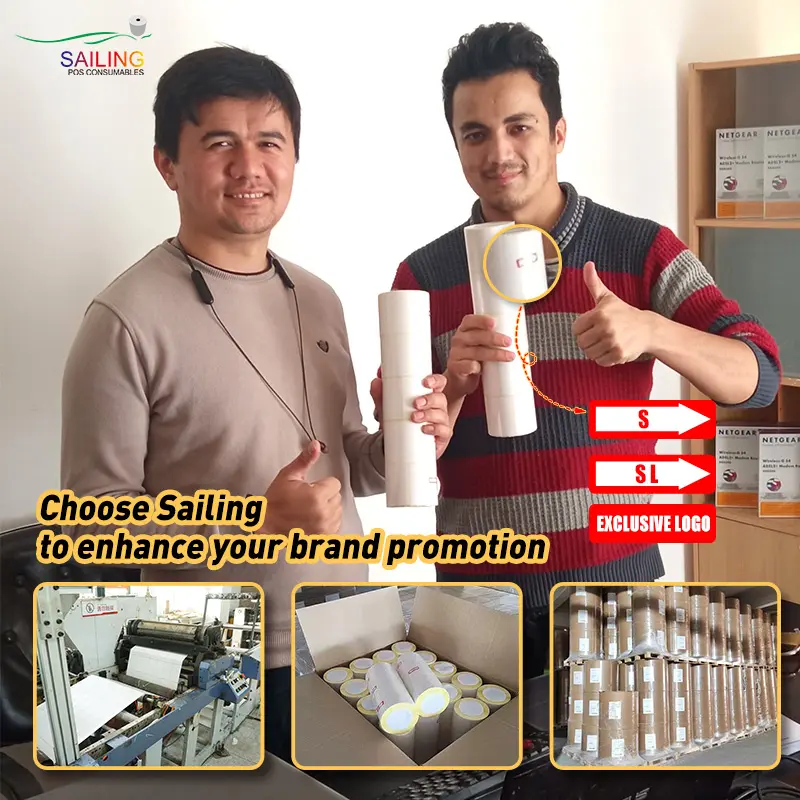 80X80 Thermal Till Rolls  Receipt 57X40 Phomemo Paper Shop For Sale