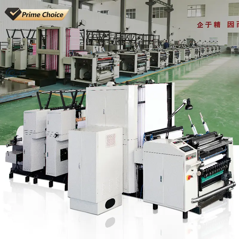 Cash Register Paper Roll Slitting Machine Supplier High Precision Automatic