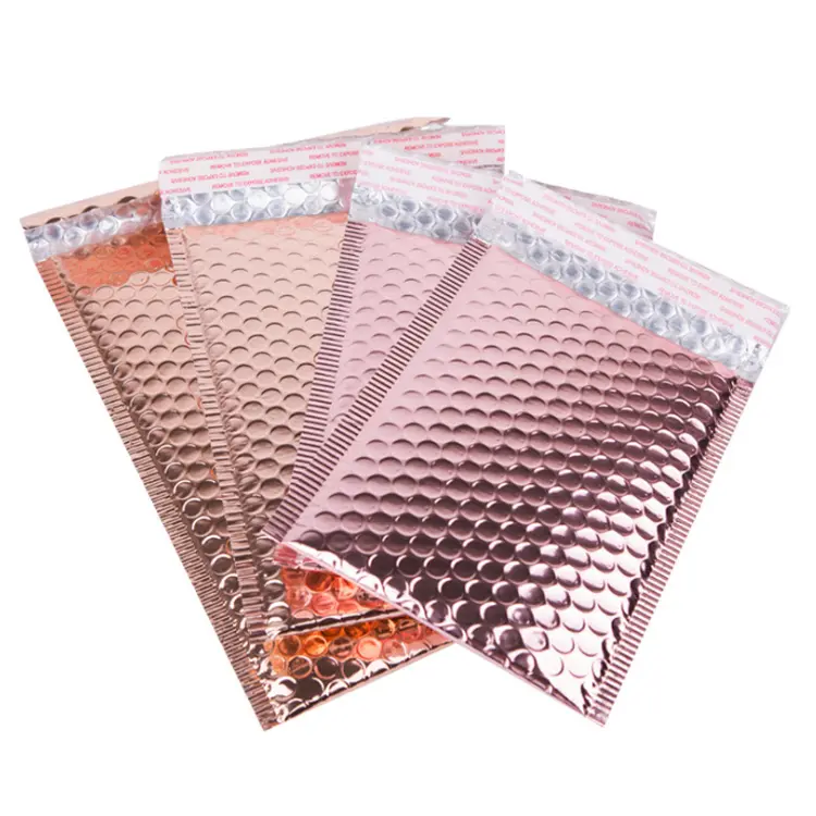 OEM 4×8 6×10 inch biodegradable poly shipping envelopes bubble mailers