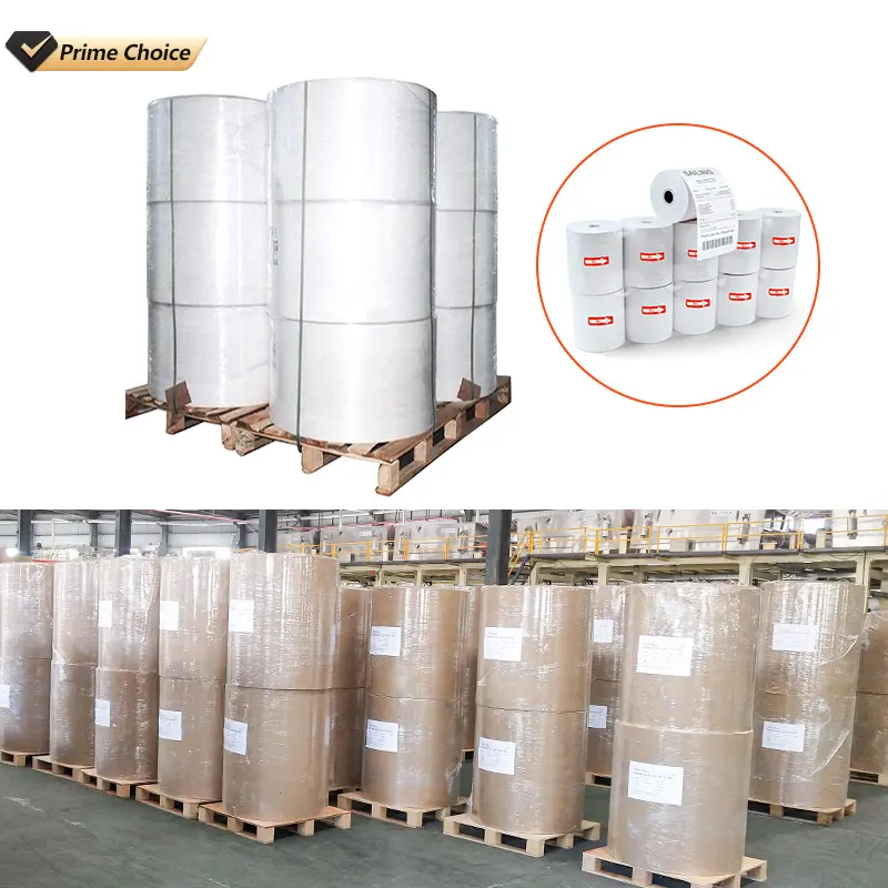 Thermal Paper Jumbo Roll Wholesale 405mm 640mm 880mm width till roll