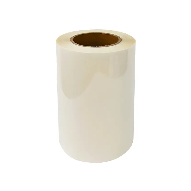China Transparent Pet Film Raw Material Self Adhesive Roll