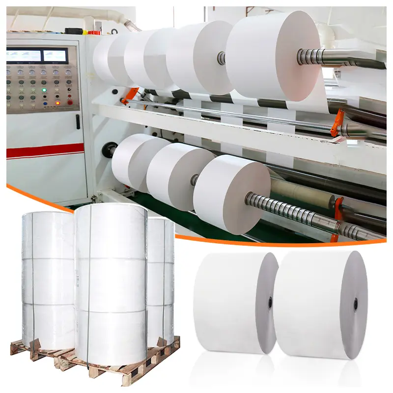 Direct Thermal Label Supplier Cheap Waterproof Jumbo Roll