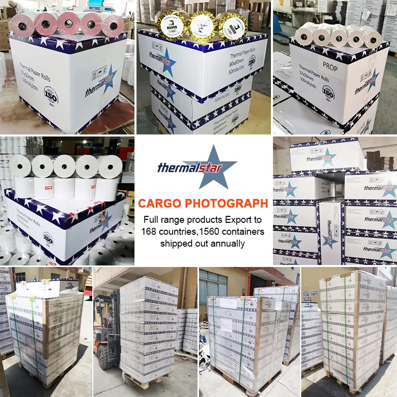 Thermal Receipt Paper 3 1 8 53Mm Hansol Colored 58Mm 2 1 4 X 50