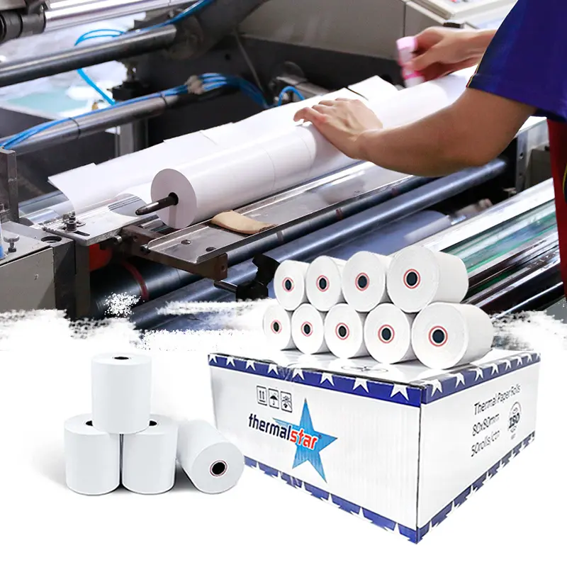 Pos Paper Roll Suppliers 58Mm Receipt For Cash Register