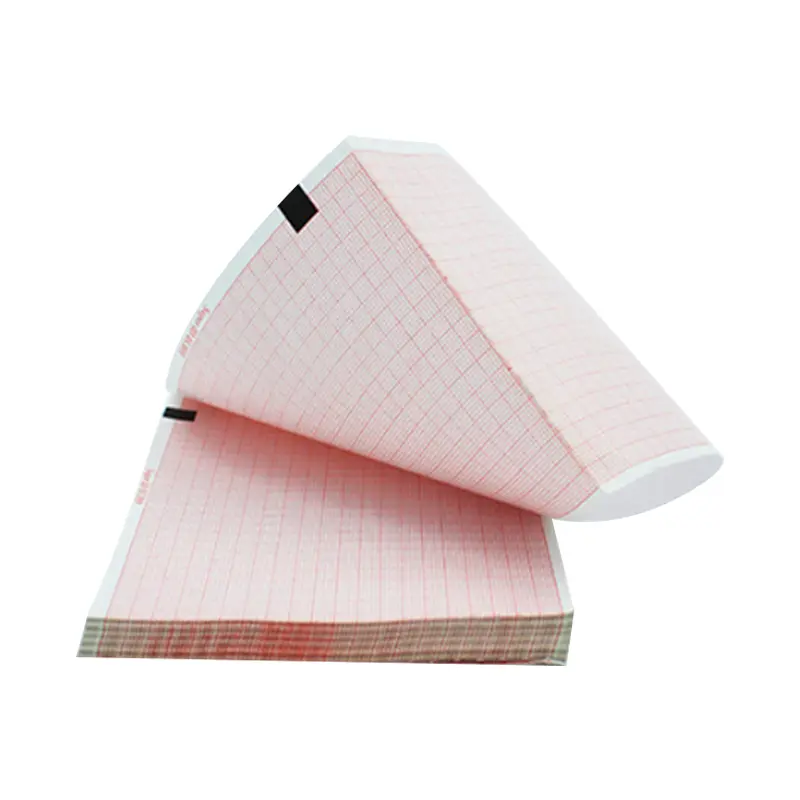 3 6 12 Channel 100mmx20m Medical Thermal Ecg Paper
