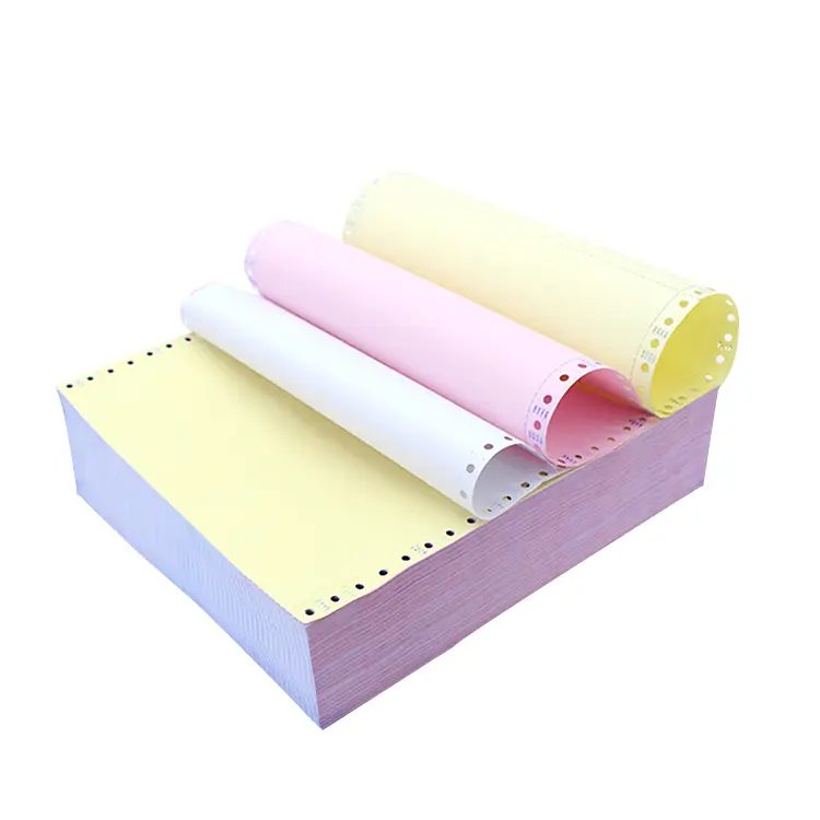 Hot Sale for Thermal Paper 3 1/8 X 230 Gsm -
 Printing 3 ply roll computer forms dot matrix carbonless paper – Sailing