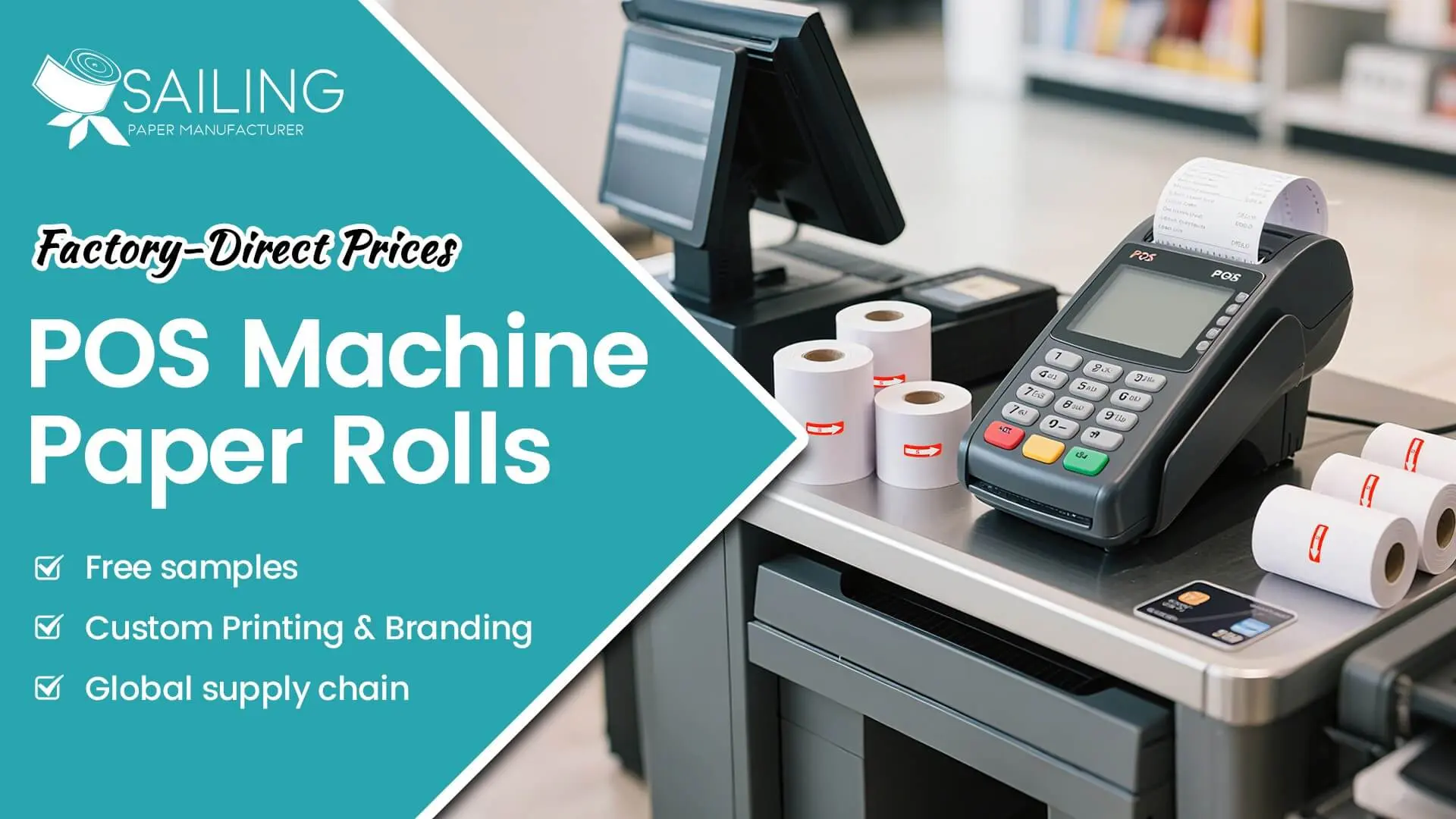 Choosing the Best POS machine paper rolls: Sizes, Prices, and Top Manufacturers
