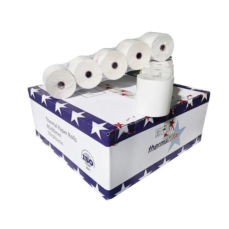 80X80 Thermal Till Rolls  Receipt 57X40 Phomemo Paper Shop For Sale