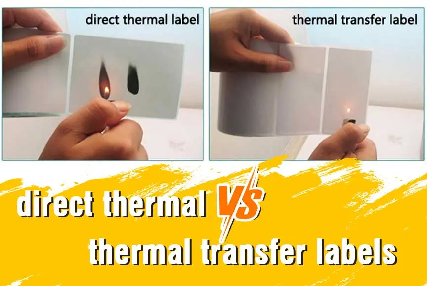 Direct thermal vs Thermal transfer labels