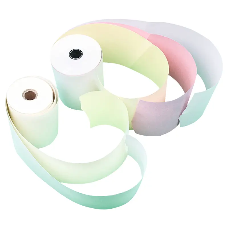 OEM 3 plys continuous computer form sheets ncr carbonless paper