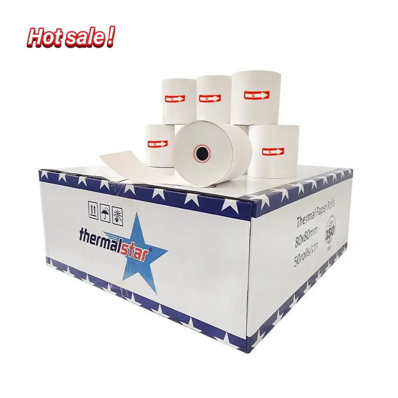 Thermal Paper Company Billing Pos Receipt Rolls 3 1 8 Featured Image