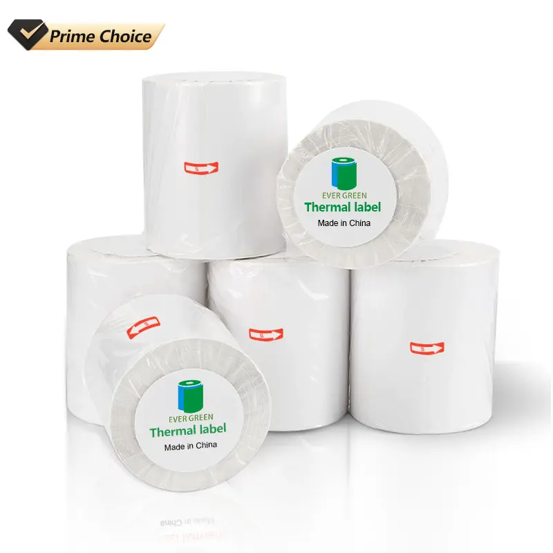 Thermal Labels Suppliers 38X28 40X22 50X25 60X40 100X50 26X16 In Saudi Arabia