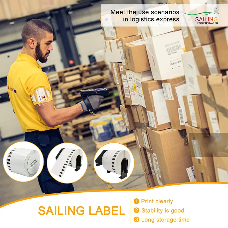 Professional China Paper box – Factory custom 1-18” x 3-12”(28mm x 89mm)  thermal dymo label – Sailing