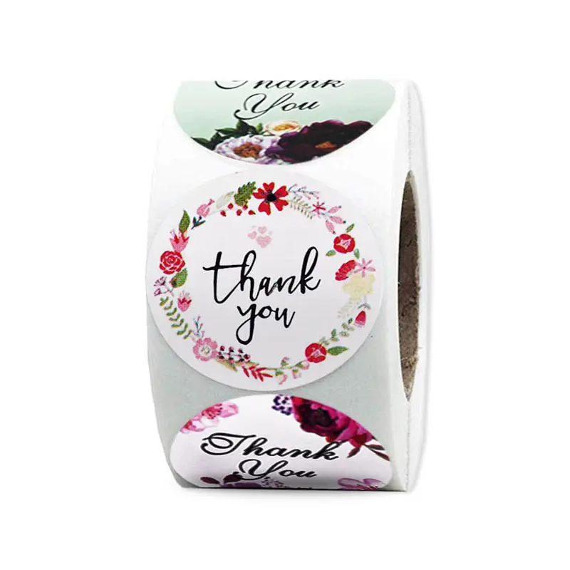 High Performance Red Wine Label -
 Factory price self adhesive sticker thank you packaging label sticker – Sailing