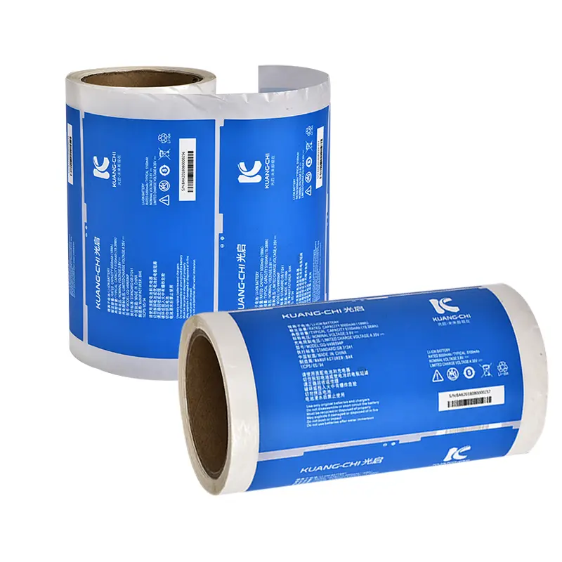 Factory custom dumb silver heat resistant electrical label stickers