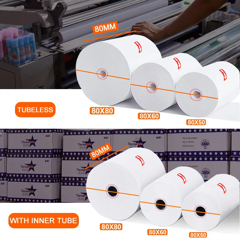 57X30Mm Thermal Paper In China 57Mm X 40Mm Square 38Mm Wholesale Price