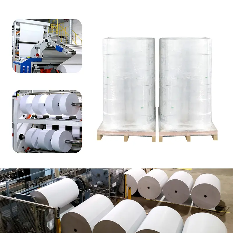 Direct Thermal Label Supplier Cheap Waterproof Jumbo Roll