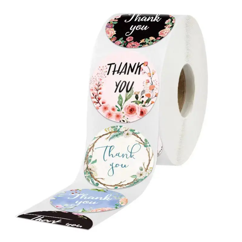 High Performance Red Wine Label -
 Factory price self adhesive sticker thank you packaging label sticker – Sailing