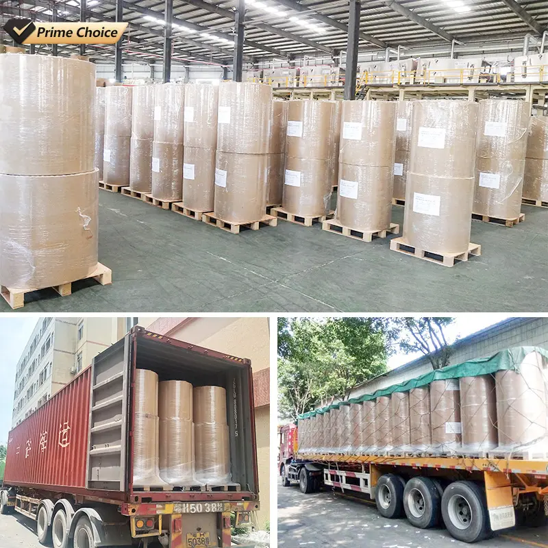 Thermal Paper Jumbo Roll Wholesale 405mm 640mm 880mm width till roll