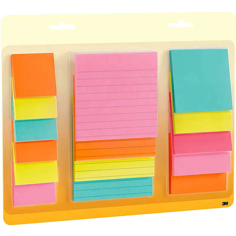 Good quality transparent 3d note sticky notes memo pads
