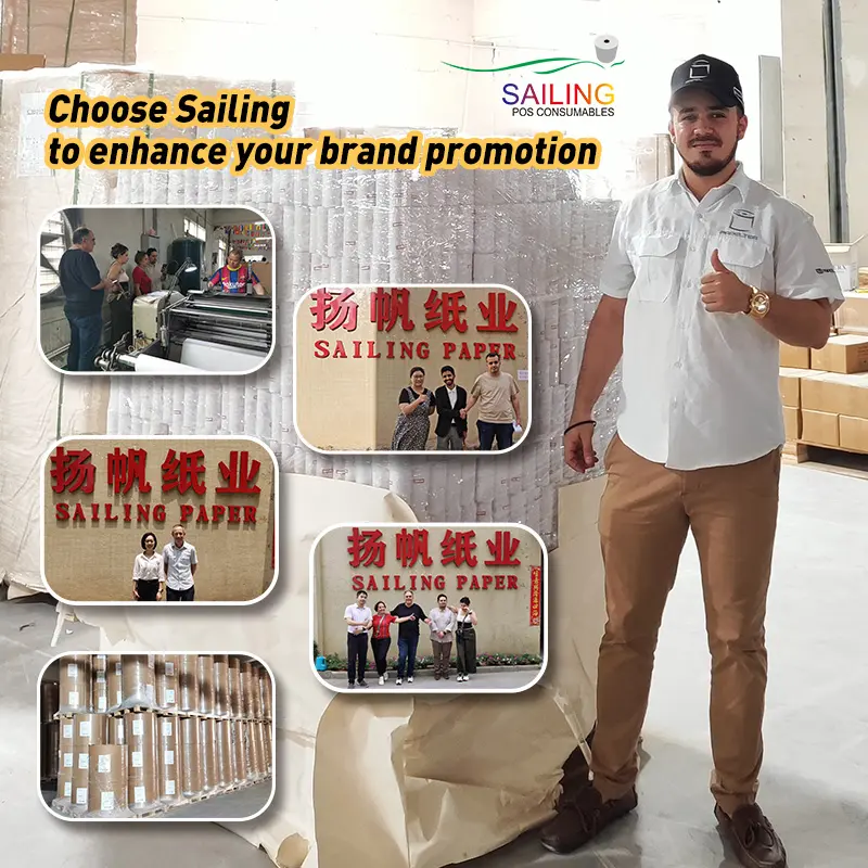 80X80 Thermal Till Rolls  Receipt 57X40 Phomemo Paper Shop For Sale