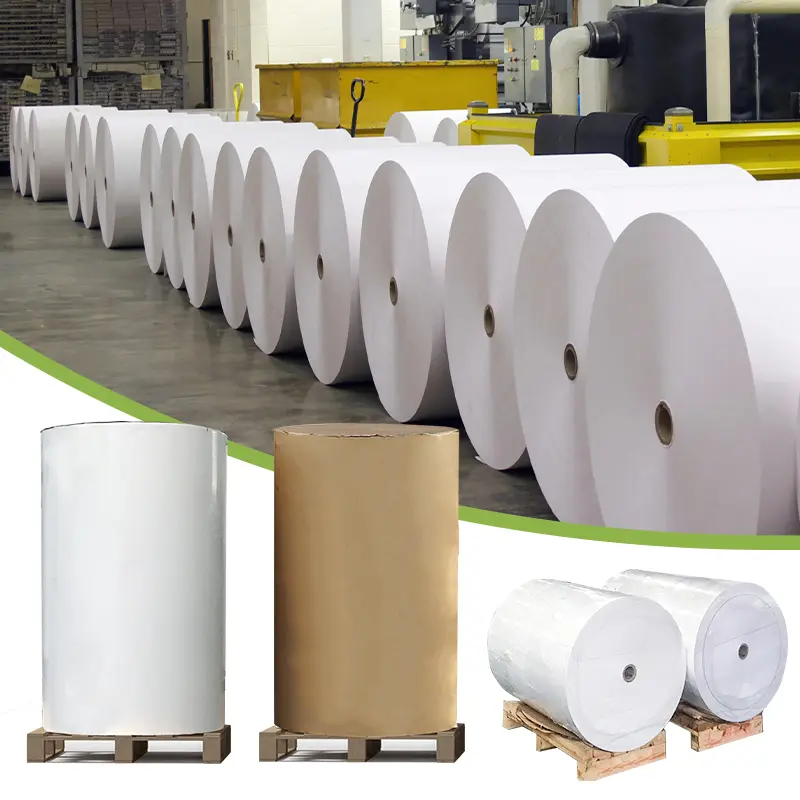 Thermal Paper Jumbo Roll Wholesale 405mm 640mm 880mm width till roll